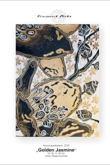 Quadriptych: "Jasminum", 2025, No4